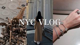 NYC VLOG | Van Cleef Bracelet | Zara Year-End Look Rec | GRAFF | Bottega Veneta | Raccoons | Prada