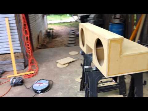Custom El comino subwoofer box Custom El comino subwoofer box