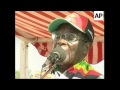 President's rally and comments on eve of elections