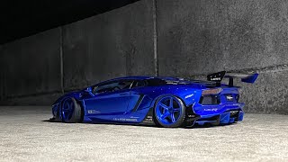 LB-WORKS Lamborghini AVENTADOR Limited Edition LBWK metallicBlue 1/18 PV AUTOArt オートアート