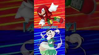 ナックルズvs妖夢 | knuckles vs youmu #shorts #強さ比べ #vsbattle #ソニック #sonic #東方 #touhou