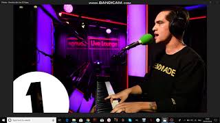 Panic! At The Disco performing Say Amen (Saturday Night) at BBC Radio 1's Live Lounge 2018