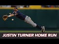 Justin Turner Hits First College HR