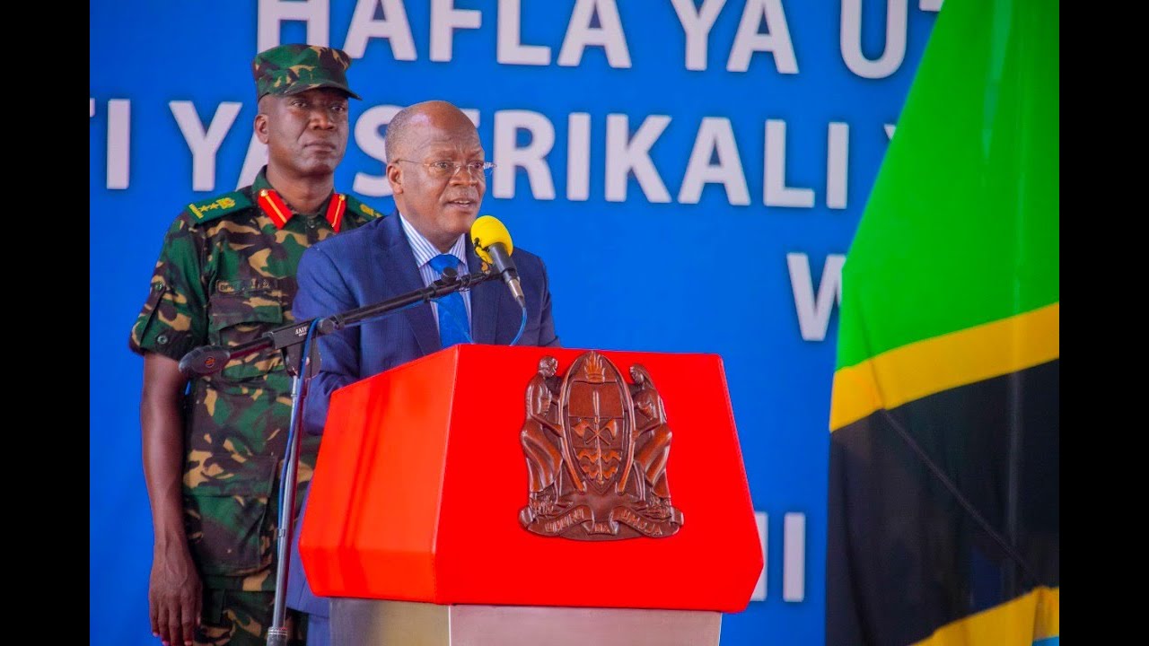 #TBCLIVE: RAIS MAGUFULI AKIWEKA JIWE LA MSINGI UJENZI KIWANDA CHA ...