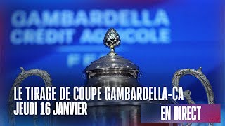 Le tirage au sort des 16es de finale de la Coupe Gambardella-CA