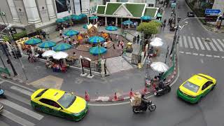 Traffic Sound At Erawan Shrine in Bangkok | Traffic Sound In Bangkok | 10 Hours ASMR White Noise