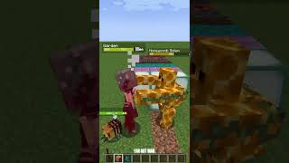 Minecraft Warden girl vs Every Golem (Sigma Boy) #minecraft #shorts