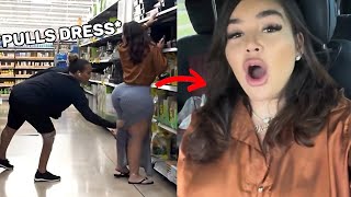 Only Fans Model Gets EMBARRASSED For Filming Content In Public