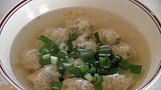 Mom's New Wonton Soup Recipe  (Authentic Wonton Reciipe From Xinhui, China)  Better Than Take-Out