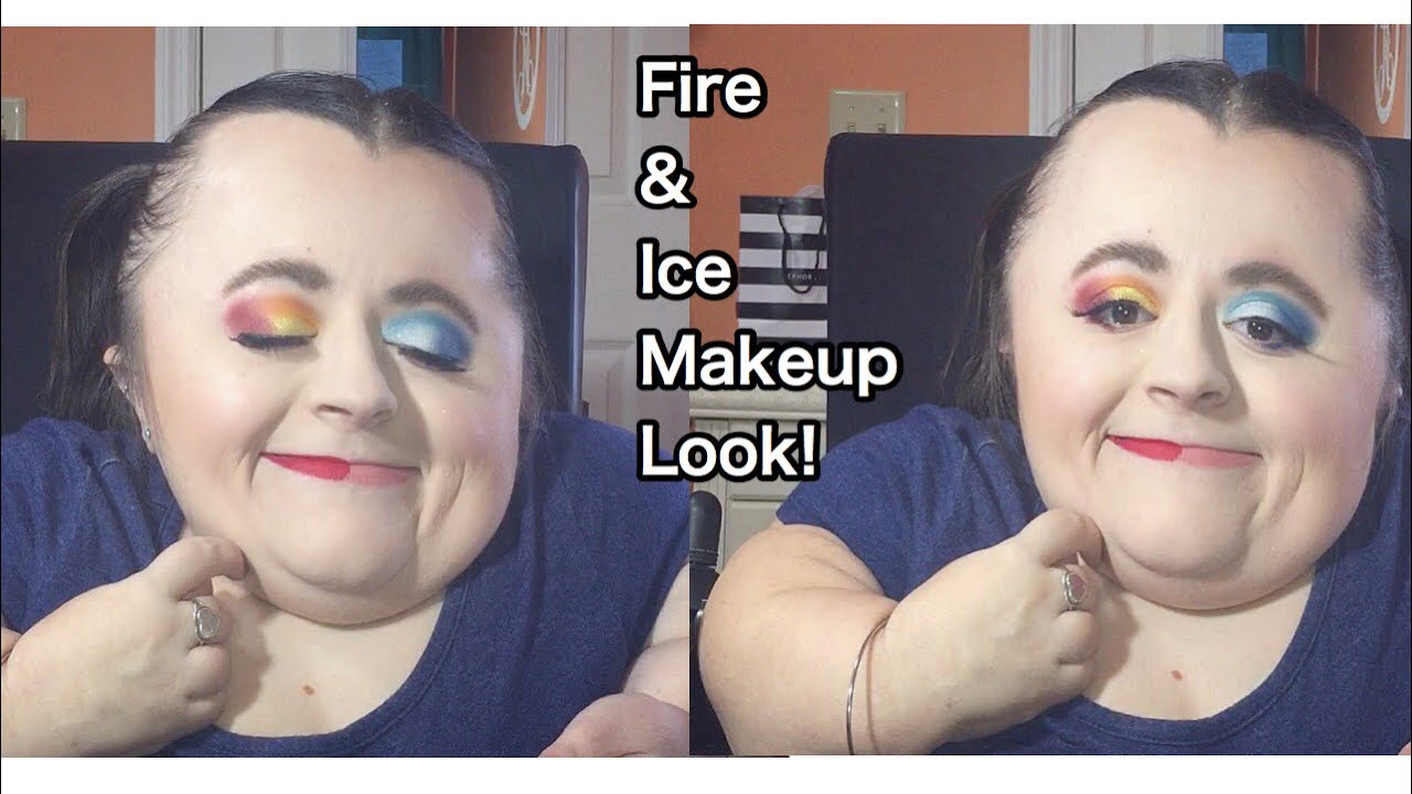 Fire Ice Makeup Tutorial Youtube