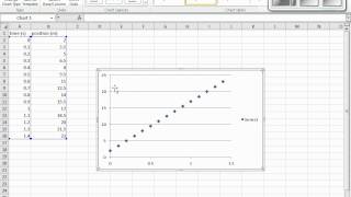 (109) MS Excel for the Toy Car Lab