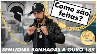 COMO SÃO FEITAS AS JOIAS BANHADAS A OURO 18K? - Invictus Joias