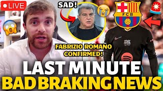 🚨URGENT! BAD BREAKING NEWS! BARCELONA HAS JUST CONFIRMED THIS GREAT TRAGEDY! BARCELONA NEWS TODAY!