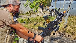 MAIS UM DIA DE AIRSOFT | NÃO COMPRE ESSA PORCARIA | A PIOR AEG DO MUNDO