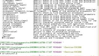 Create JavaDoc From Unix CommandLine