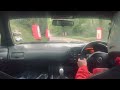 S2000 onboard view Bouley bay hillclimb may 9th 2023 in wet conditions