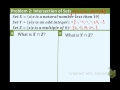 Algebra 1: 3.8: Unions & Intersection of Sets