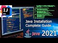 how to install java (JDK and IntelliJ IDEA)