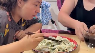 MUKBANG HAKIKI 老婆的手段是厉害了 以后不能在一个桌子上吃饭了#拒绝浪费光盘行动 #家庭趣事 #幸福的一家人