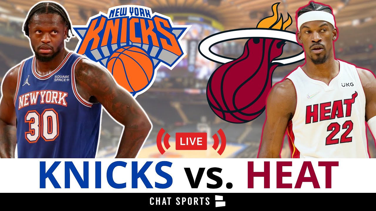 New York Knicks Vs. Miami Heat Live Streaming Scoreboard, Play-By-Play ...