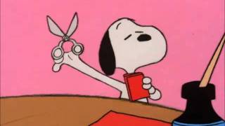 (Snoopy) Sally Brown escogiendo su regalo del día de San Valentín...