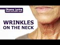 how to rejuvenate the neck, remove sagging under the chin. wrinkles on the neck