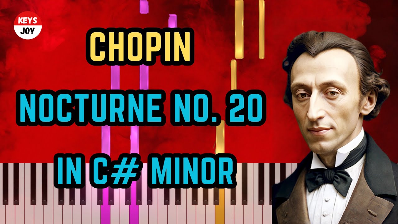 嫉 Chopin Nocturne No 20 In C Sharp Minor Piano And Keyboard