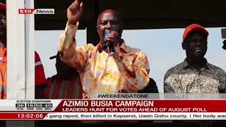 Oparanya takes the Azimio la Umoja campaigns to Busia county to drum up support for Raila Odinga