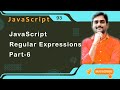 JavaScript Regular Expressions Part6 - JavaScript Tutorial 93 🚀