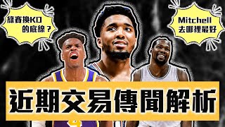 湖人又在幻想誰？Kevin Durant交易案最新參賽者？Donovan Mitchell真的要去紐約？NBA近期新聞淺談！【轟酷看籃球】