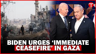 Biden urges ‘immediate ceasefire’ in Gaza in Call with Netanyahu | The Express Tribune