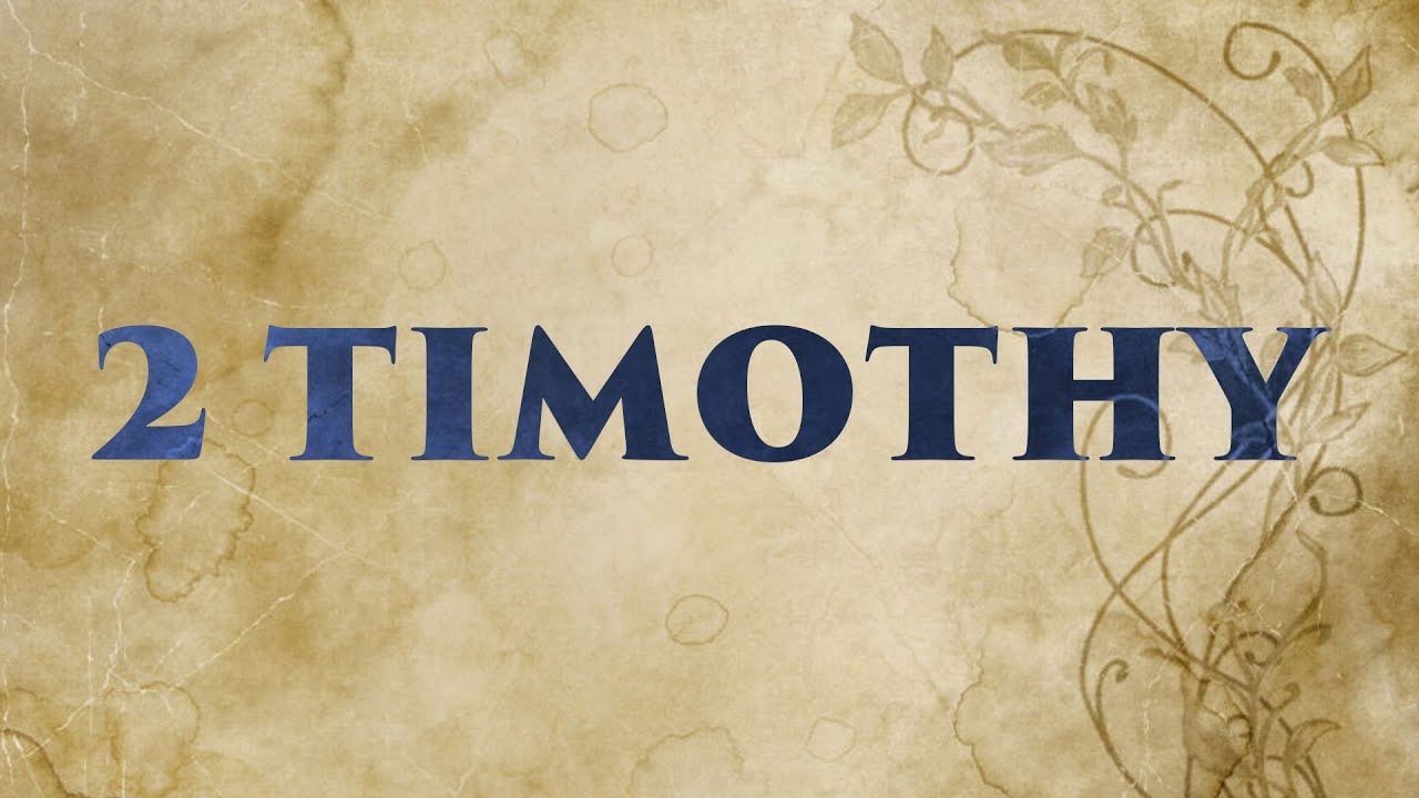 2 Timothy | KJV Read Along Bible [audio & Text] - YouTube