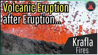Iceland's Major Cluster of Recent Volcanic Eruptions; The Krafla Fires