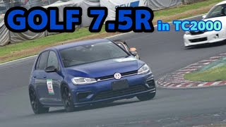 【Golf R】サーキット走行3回目のドライバーが挑む筑波2000 TC2000 【1′11″162】