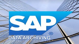 SAP DATA ARCHIVING - PART 1 - INTRODUCTION