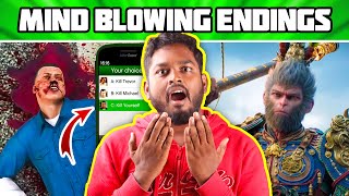 Mind blowing Game Multi Endings 😱 | மிரள வைக்கு Game முடிவுகள் 😱 #gta #mrkk #facts