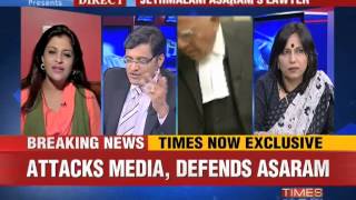 The Newshour Debate : Ram Jethmalani walks out of the Debate