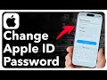 How To Change Apple ID Password