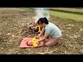 Single Mom Harvesting cauliflower to sell - growing corn with my daughter, daily life