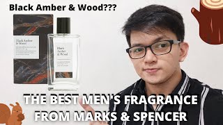 Marks and Spencer Black Amber and Wood Men's Fragrance Eau de Toilette