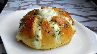 3 delicious cheese bread - cream cheese, sesame, egg.