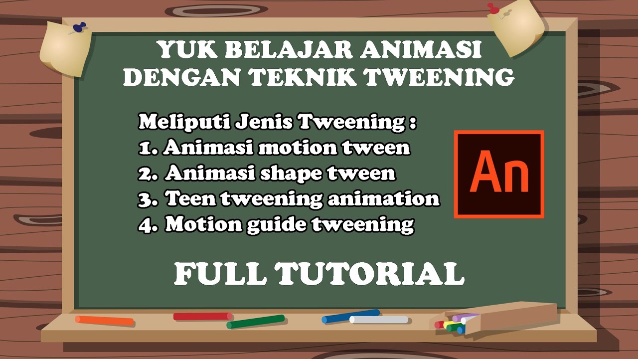 Tutorial Teknik Animasi Tweening 2d Meliputi Motion Tween Shape Tween