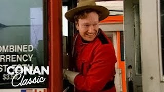 Conan Becomes A Canadian Mountie | Late Night with Conan O’Brien