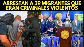 ARRESTAN A 39 MIGRANTES QUE ERAN CRIMINALES VIOLENTOS EN UN ESTABLECIMIENTO MEXICANO