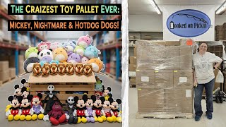 The Craziest Toy Pallet Ever: Mickey, Nightmare & Hotdog Dogs!