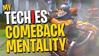 My Techies Comeback Mentality - DotA 2