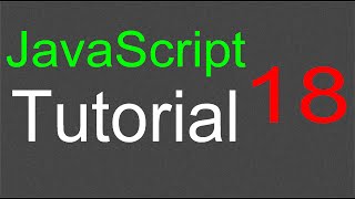 JavaScript Tutorial for Beginners - 18 - Objects