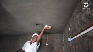 சீலிங் | சுவர்  பூச்சு வேலை/ Ceiling | Wall plastering work #plasteringwork /  inside plastering