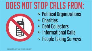 The Do Not Call Registry and the Rules for Telemarketers