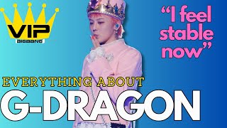 The King is back. Everything about G-DRAGON